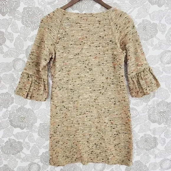 Diane Von Furstenberg Tweed Balloon Sleeve Mini Shift Dress 6 - Picture 2 of 8